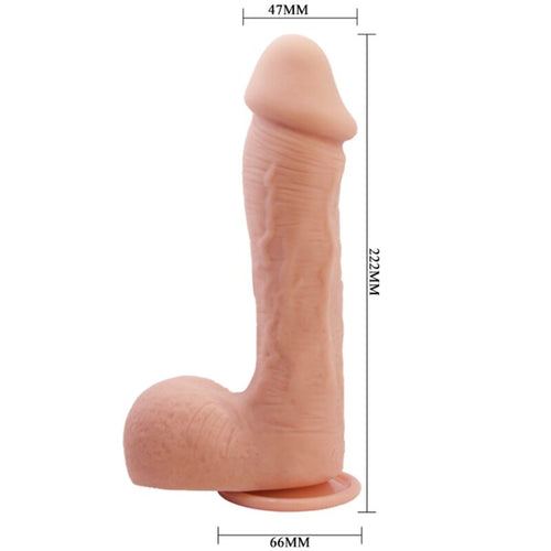 DANCE - REALISTIC SKIN DILDO JOHNSON 22 CM