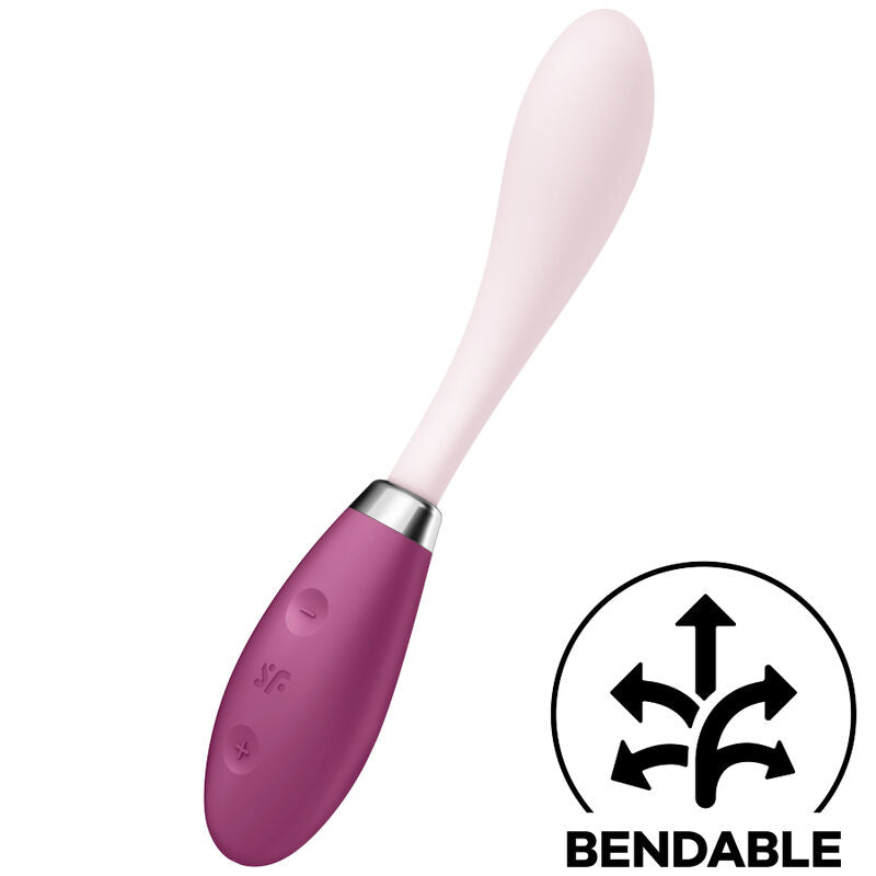 Satisfyer - g-spot flex 3 multi vibrador gris