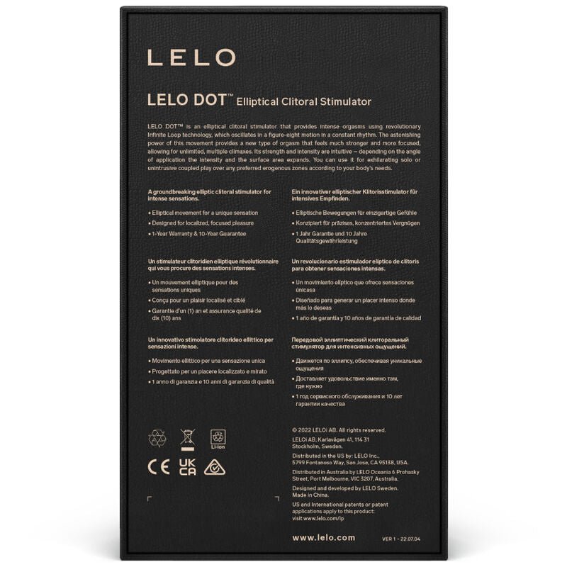 LELO - DOT ESTIMULADOR DE CLÍTORIS - LILA - OMerotics