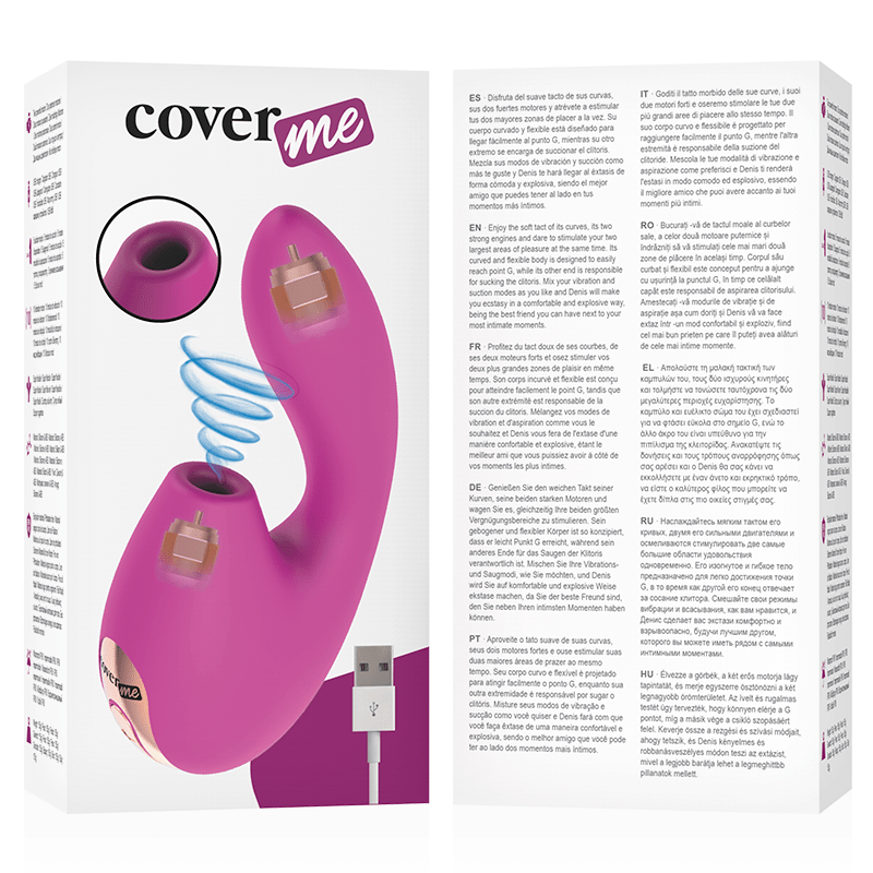 COVERME - CLITORAL SUCCIONADOR & VIBRADOR POTENTE G-SPOT RUSH - OMerotics