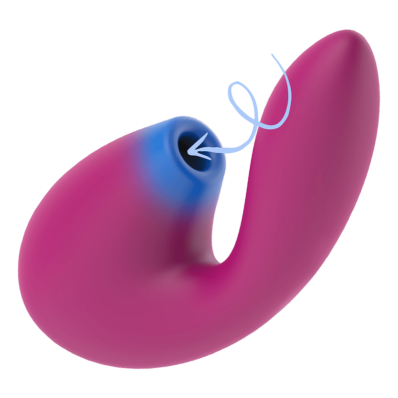 COVERME - CLITORAL SUCCIONADOR & VIBRADOR POTENTE G-SPOT RUSH - OMerotics