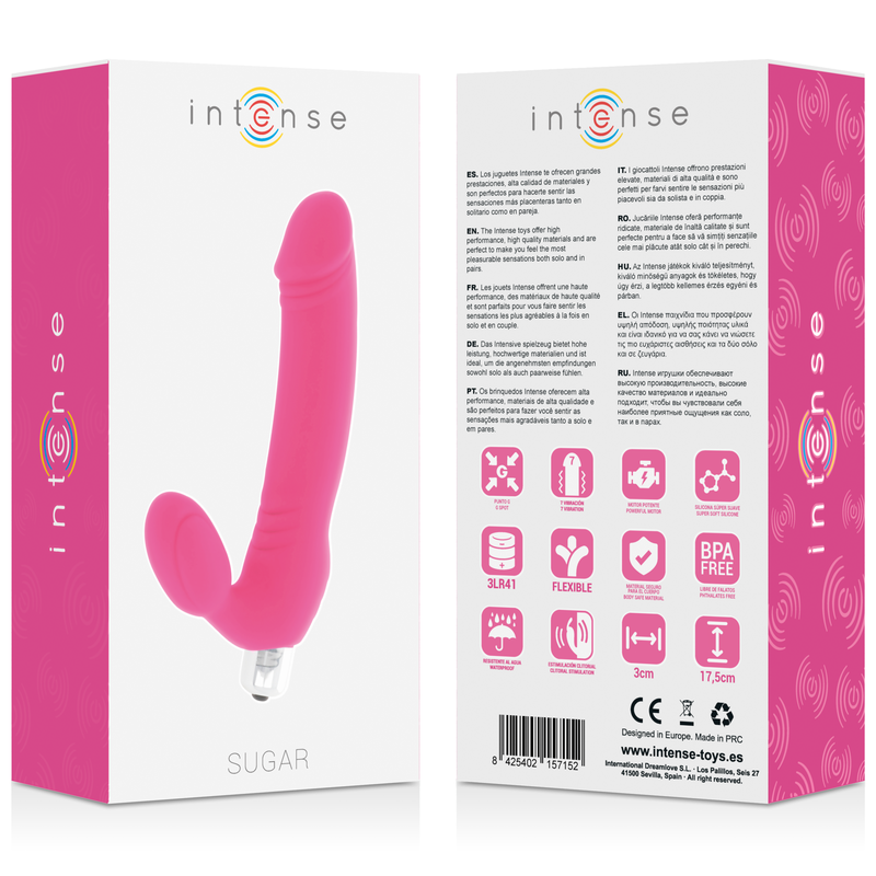 INTENSE - ZUCKER SIEBEN GÄNGE SILIKON FUCHSIA