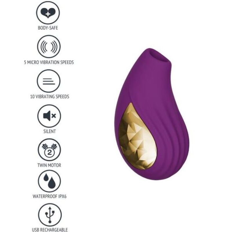 XOCOON - DIVINE LOVE ESTIMULADOR MORADO - OMerotics