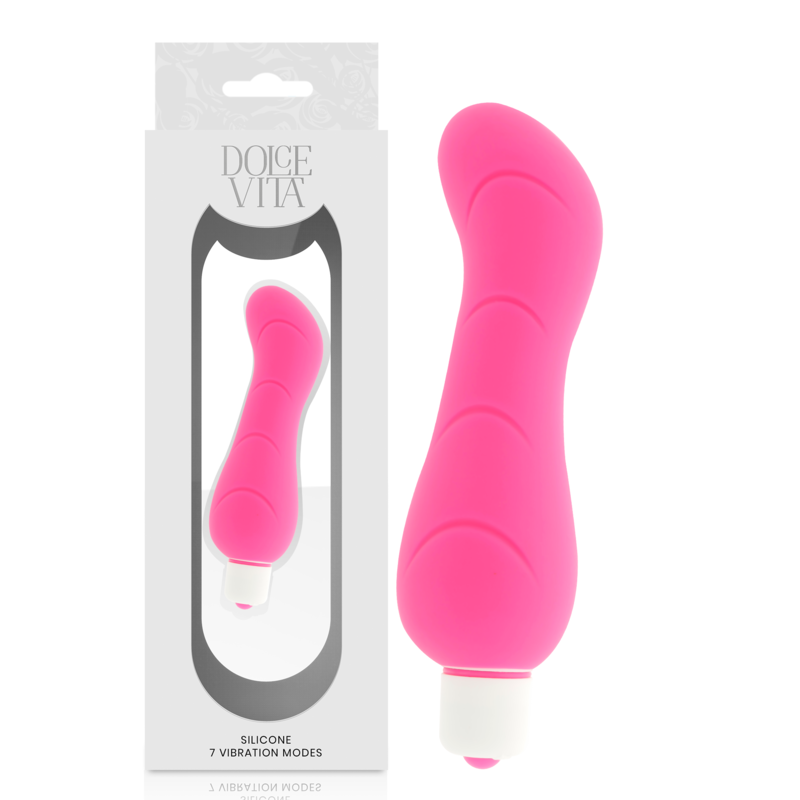 DOLCE VITA - G-SPOT SILICONE VIBRATOR PINK