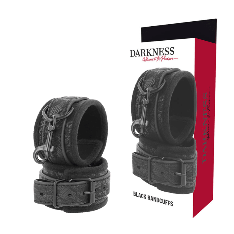 DARKNESS - LUXE ESPOSAS BDSM NEGRO - OMerotics