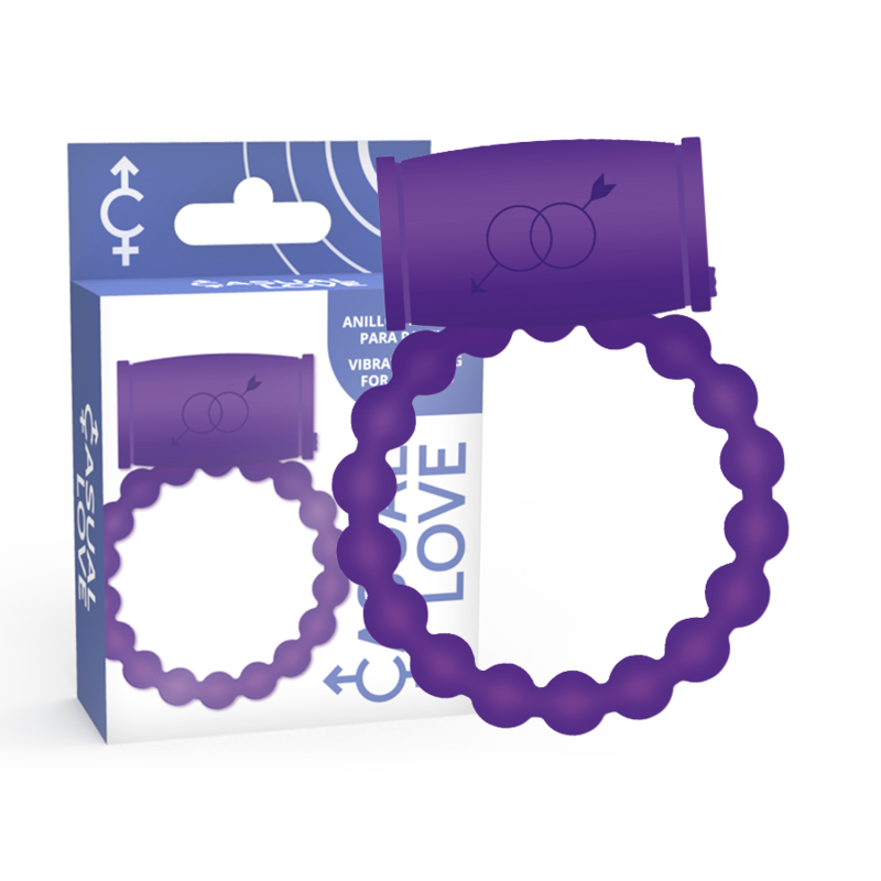 CASUAL LOVE - 25 VIBRING RING PAIRS VIOLETT