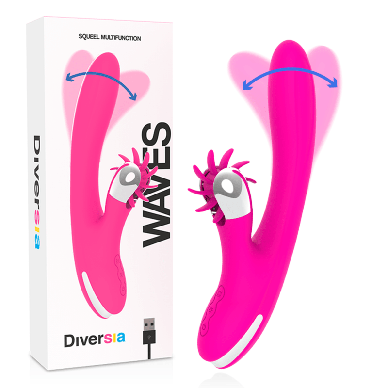 DIVERSIA - BUNNY WAVES 24 CM - OMerotics
