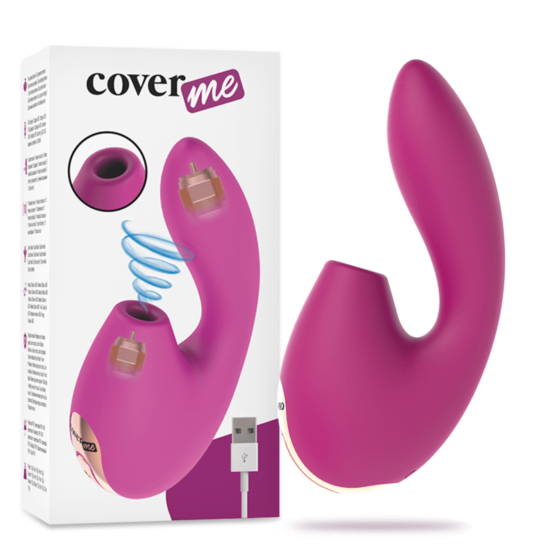COVERME - CLITORAL SUCCIONADOR & VIBRADOR POTENTE G-SPOT RUSH - OMerotics