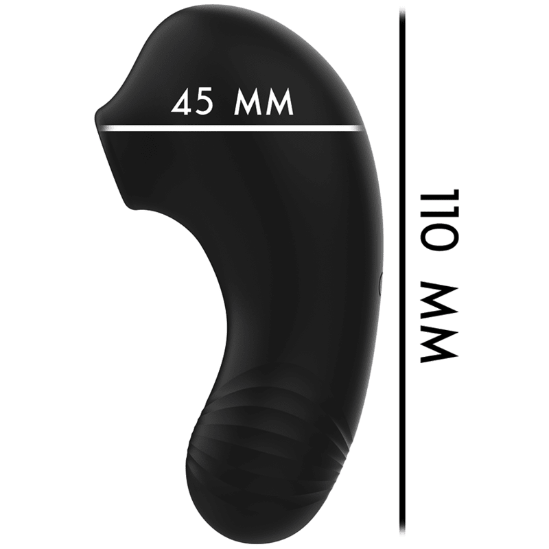 RITHUAL - SHUSHU PRO POCKET ESTIMULADOR CLITORIS 2 POTENTES MOTORES AZABACHE - OMerotics