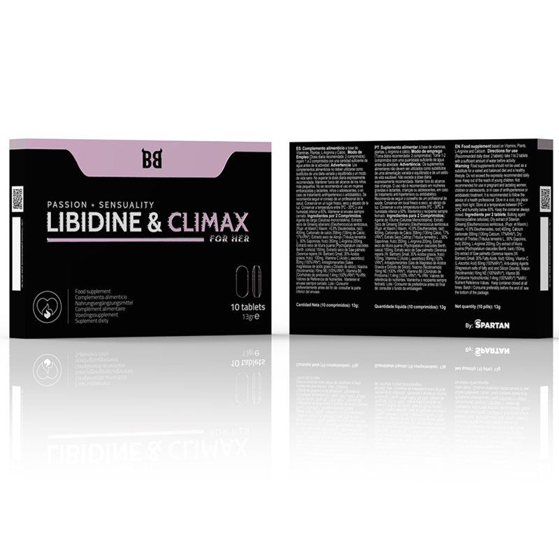BLACK BULL - LIBIDO & CLIMAX FEMALE LIBIDO ENHANCEMENT 10 CAPSULES