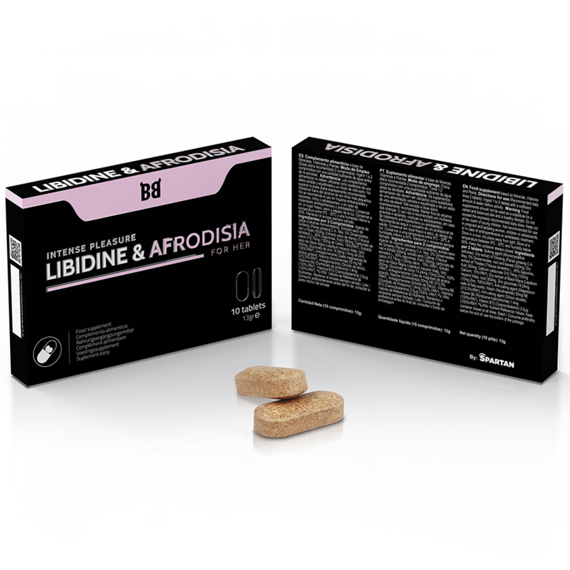 BLACK BULL - LUST & APHRODISIA INTENSE FREUDE FÜR FRAUEN 10 KAPSELN
