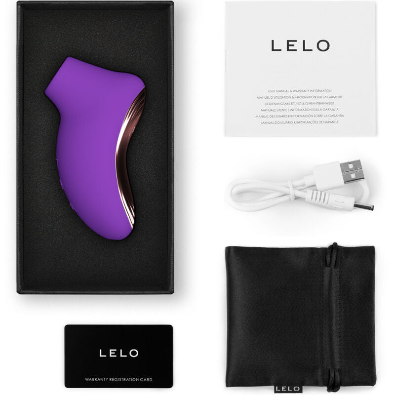 LELO - SONA 2 TRAVEL MASAJEADOR SÓNICO DE CLÍTORIS MORADO - OMerotics