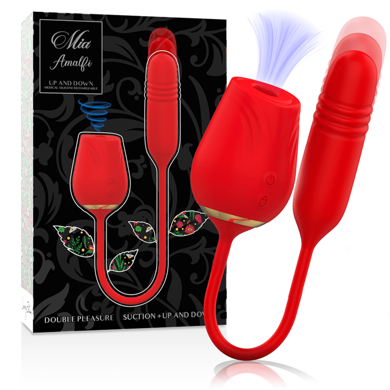 MIA - AMALFI DOBLE PLEASURE SUCCIONADOR + UP AND DOWN - OMerotics