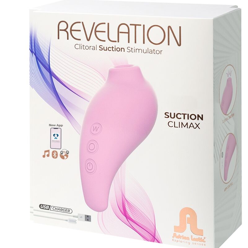 ADRIEN LASTIC - REVELATION SUCCIONADOR CLÍTORIS ROSA - APP GRATUITA - OMerotics