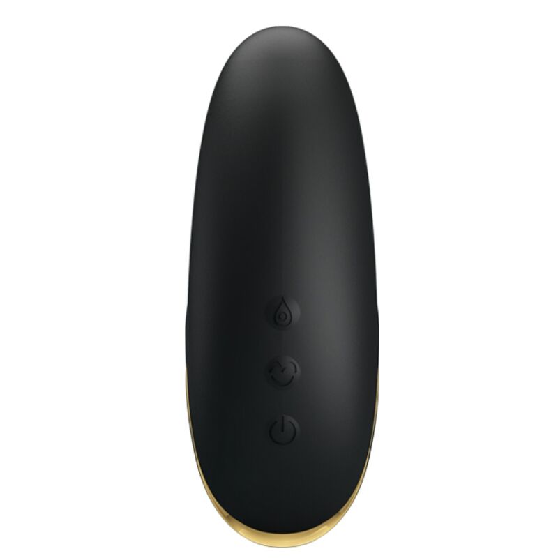 PRETTY LOVE - SUCCIONADOR-MASAJEADOR DE LUJO RECARGABLE NEGRO - OMerotics