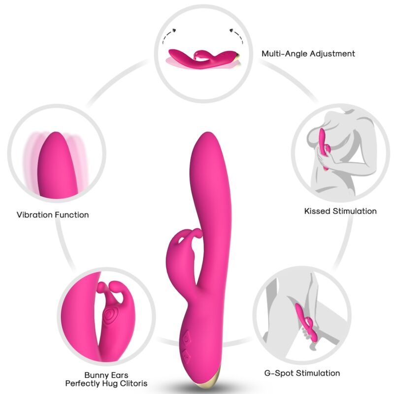 ARMONY - BONNIE VIBRADOR RABBIT FUCSIA - OMerotics