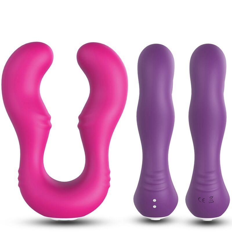 ARMONY - SERAPH VIBRADOR DOBLE CONTROL REMOTO FUCSIA - OMerotics
