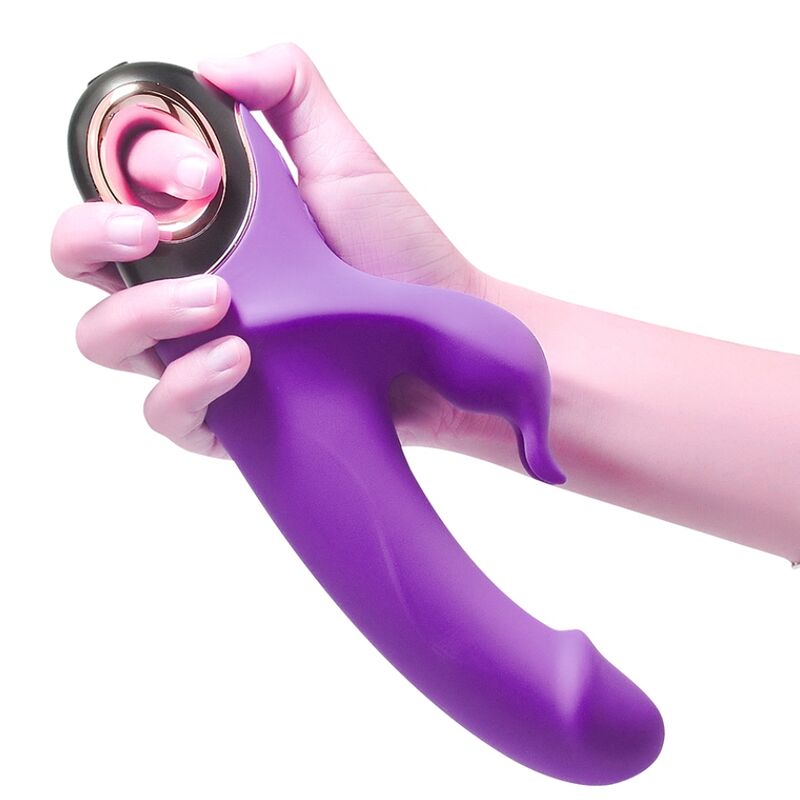 ARMONY - METEOR RABBIT VIBRATOR DILDO PURPLE