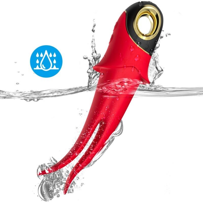 ARMONY - SHADOW VIBRADOR PINZA ROJO - OMerotics