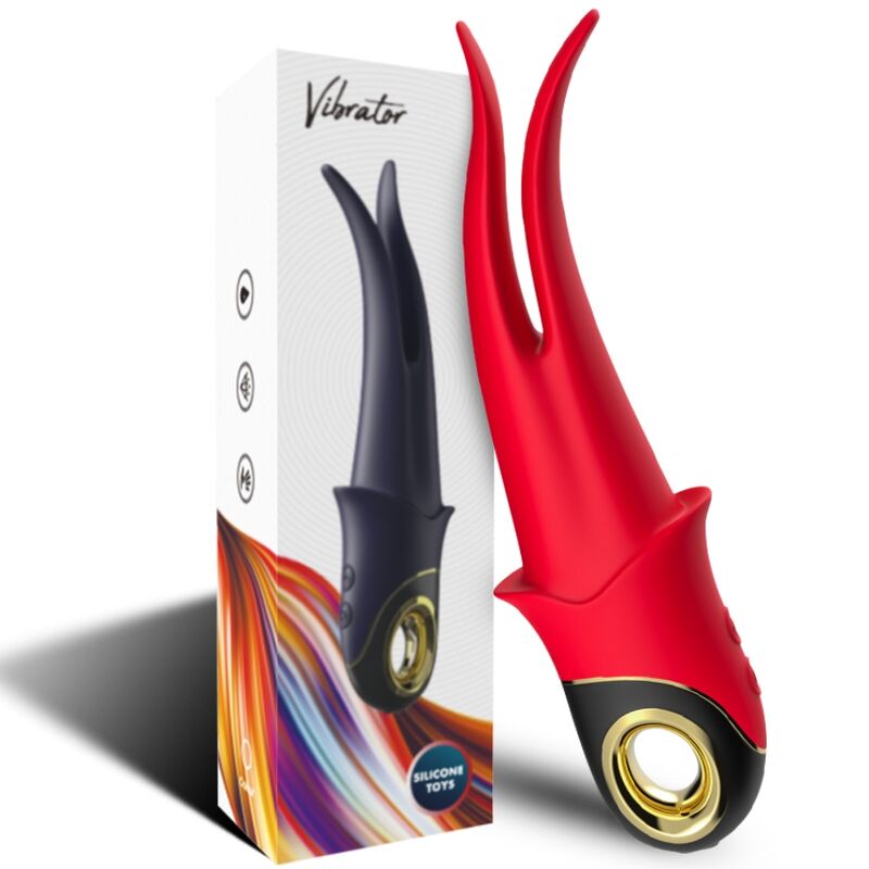 ARMONY - SHADOW VIBRADOR PINZA ROJO - OMerotics