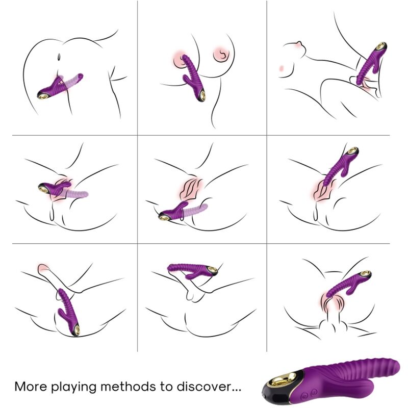 ARMONY - ETERNITY VIBRADOR SILICONA VIOLETA - OMerotics