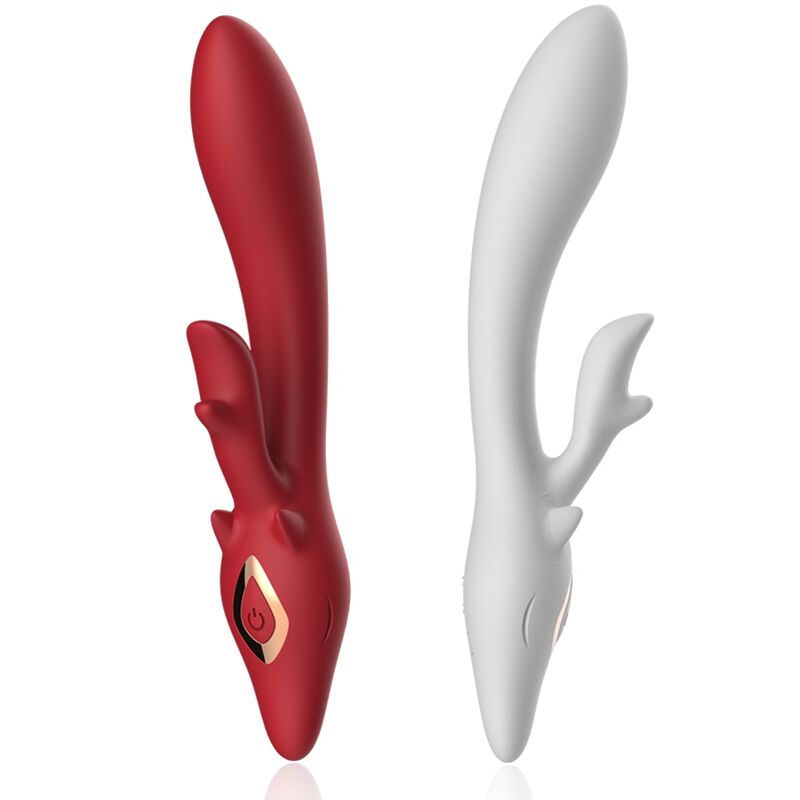 ARMONY - ELK VIBRADOR RABBIT CURVO RED - OMerotics