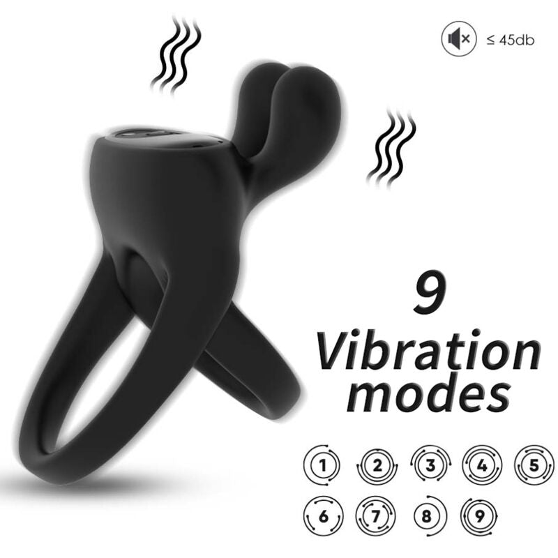 ARMONY - SCHWARZER VIBRATIONS-RABBITRING