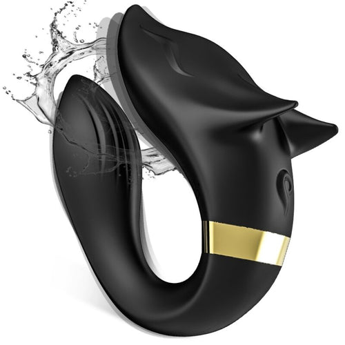 ARMONY - FOX REMOTE CONTROL COUPLE VIBRATOR BLACK