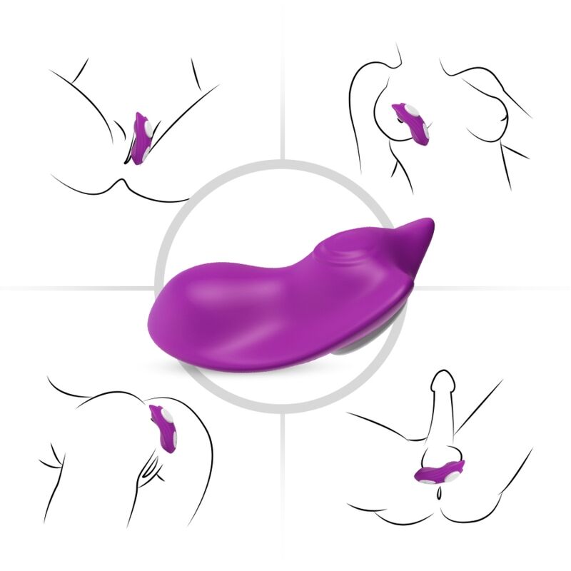 ARMONY - BUTTERFLY PANTIES VIBRADOR CONTROL REMOTO ROSA - OMerotics