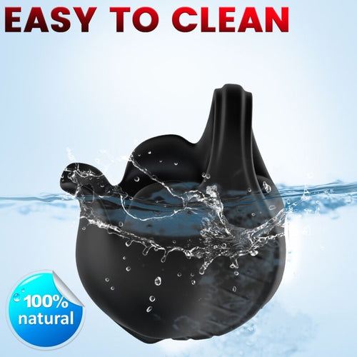 ARMONY - CUPPING ANILLO VIBRADOR NEGRO - OMerotics