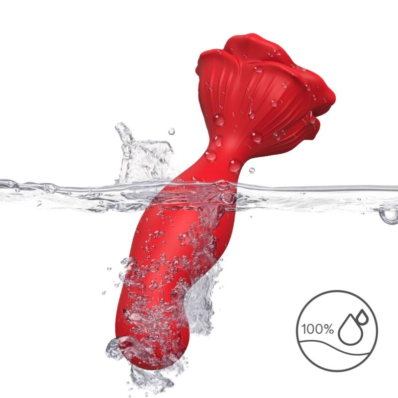 ARMONY - ROSA VIBRADOR & PLUG ANAL CONTROL REMOTO ROJO - OMerotics