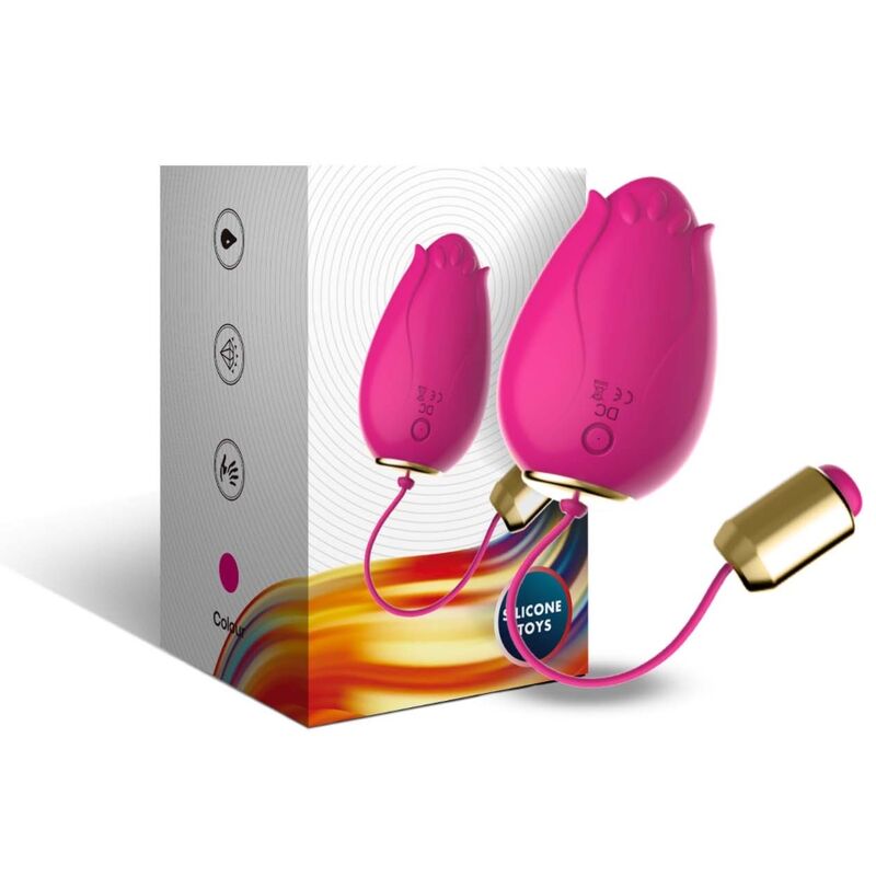 ARMONY - MANDALA HUEVO VIBRADOR PUNTO G CONTROL REMOTO FUCSIA - OMerotics