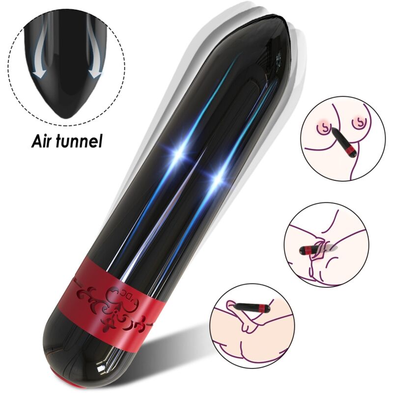 ARMONY - ROCKET BALA VIBRADORA NEGRO - OMerotics