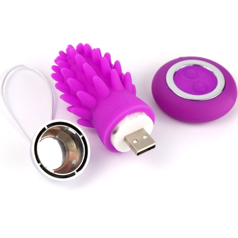 ARMONY - OCTOPUS HUEVO VIBRADOR CACTUS CONTROL REMOTO VIOLETA - OMerotics