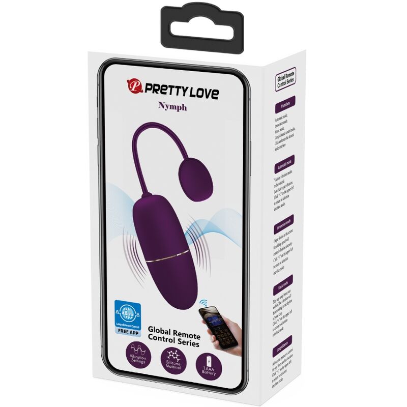 PRETTY LOVE - NYMPH APPGESTEUERTES VIBRATIONSEI LILA