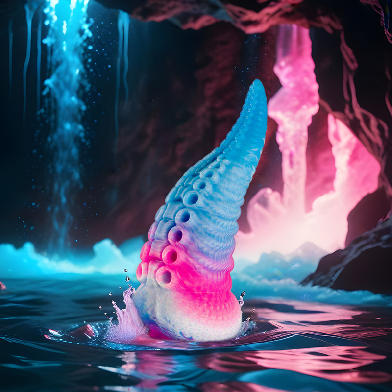 EPIC - PHORCYS DILDO BLAUER TENTAKEL KLEINE GRÖSSE