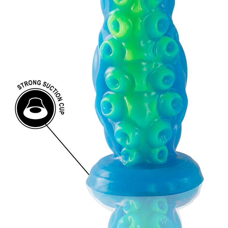 EPIC - SCYLLA GLOW-IN-THE-DARK THIN TENTACLE DILDO LARGE