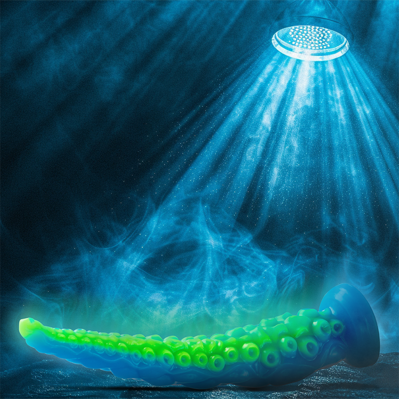 EPIC - SCYLLA GLOW-IN-THE-DARK THIN TENTACLE DILDO LARGE