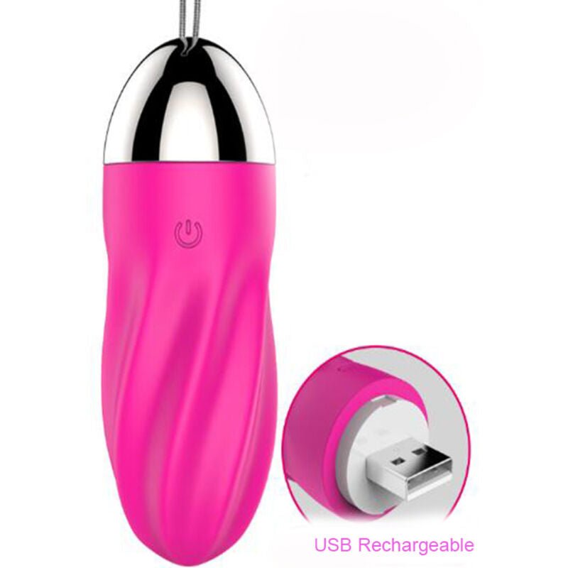 ARMONY - SWEETY HUEVO VIBRADOR ESPIRAL CONTROL REMOTO ROSA - OMerotics