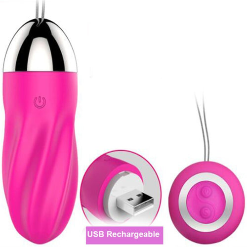 ARMONY - SWEETY HUEVO VIBRADOR ESPIRAL CONTROL REMOTO ROSA - OMerotics