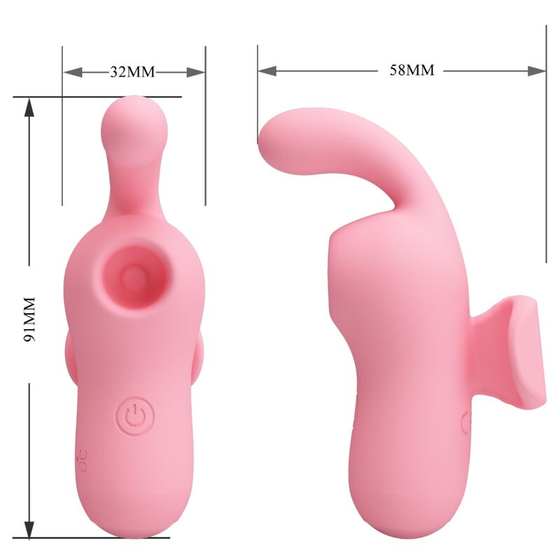 PRETTY LOVE - MINI FUN TOYS BY MAGIC FAIRY VIBRADOR & SUCCIONADOR - OMerotics