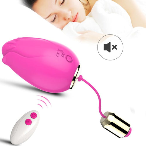 ARMONY - MANDALA HUEVO VIBRADOR PUNTO G CONTROL REMOTO FUCSIA - OMerotics