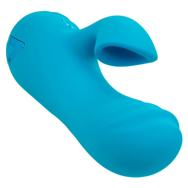 CALEXOTICS - SUNSET BEACH SEDUCER VIBRADOR Y ESTIMULADOR 10 FUNCIONES AZUL - OMerotics