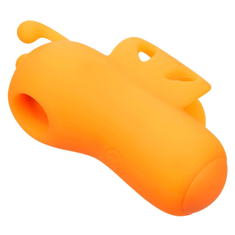 CALEXOTICS - NEON VIBES THE BUZZING VIBE ESTIMULADOR DE DEDO 10 VIBRACIONES NARANJA - OMerotics