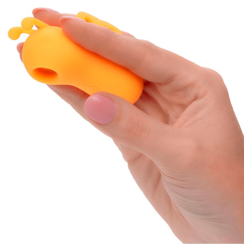 CALEXOTICS - NEON VIBES THE BUZZING VIBE ESTIMULADOR DE DEDO 10 VIBRACIONES NARANJA - OMerotics