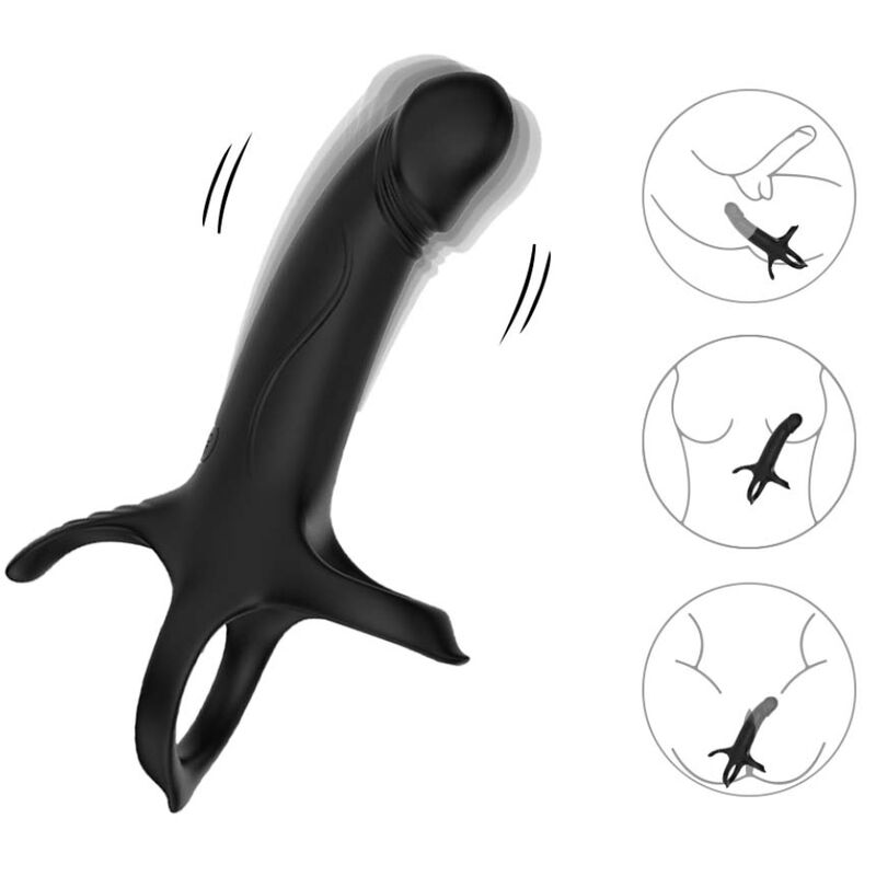ARMONY - DILDO CON ANILLO & VIBRADOR - OMerotics