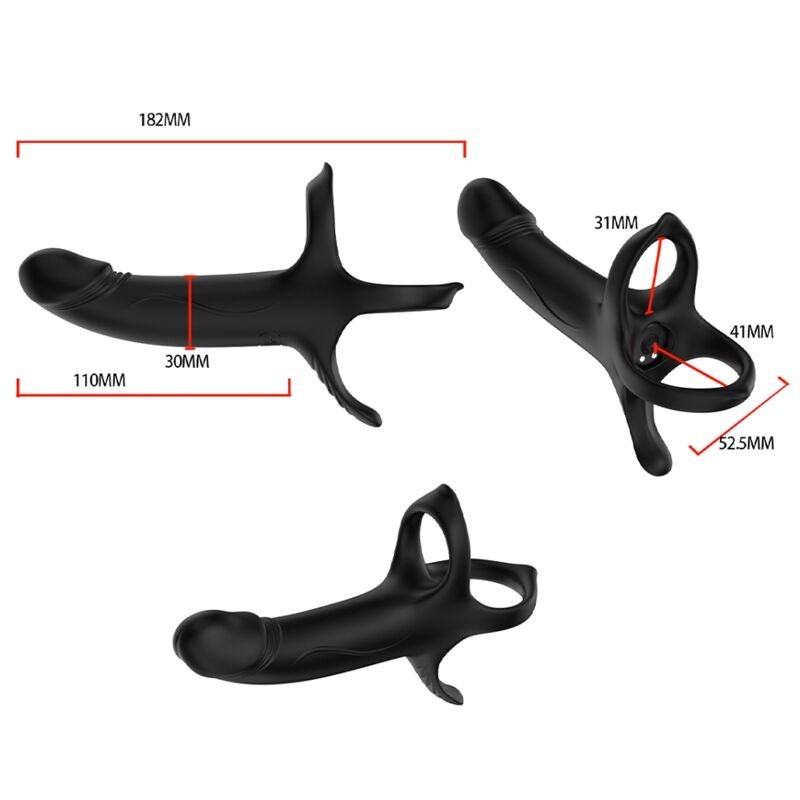 ARMONY - DILDO CON ANILLO & VIBRADOR - OMerotics
