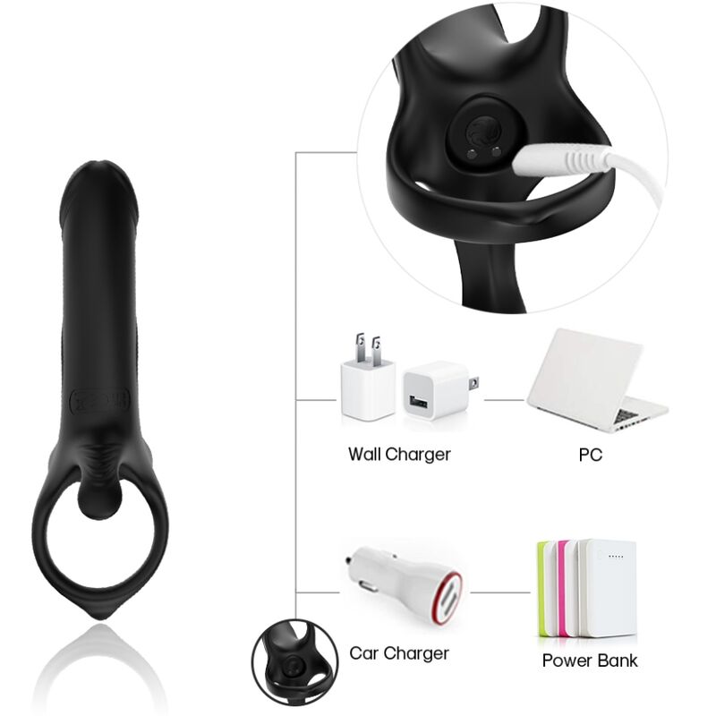 ARMONY - DILDO CON ANILLO & VIBRADOR - OMerotics