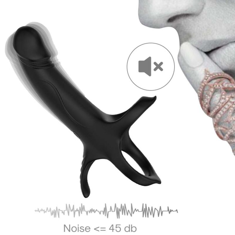 ARMONY - DILDO CON ANILLO & VIBRADOR - OMerotics