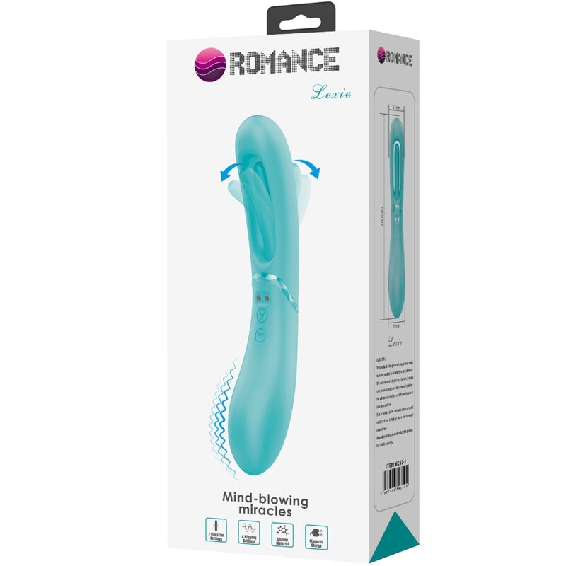 ROMANCE - LEXIE G-SPOT VIBRATOR 7 VIBRATION MODES BLUE